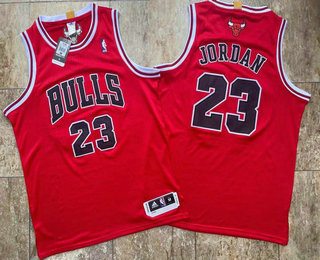 Chicago Bulls #23 Michael Jordan Red With Bulls AU Jersey - Zenithce