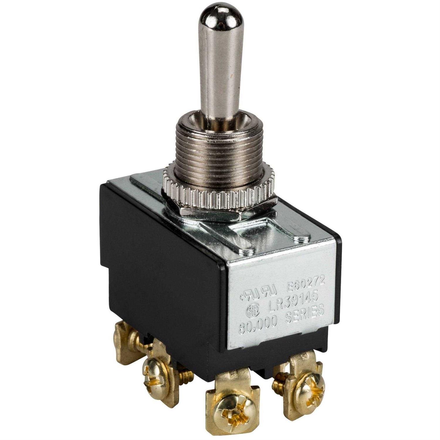 Philmore 5/8 On/Off Key Switch Lock SPST Key Removable On Or Off With 2 Keys and Nut - Zenithce