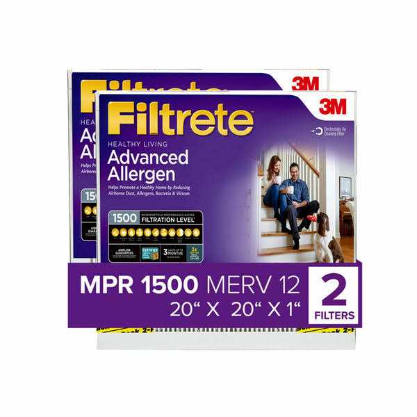 Filtrete 14×20 x 1 in. Flat Panel Air Filter - Zenithce