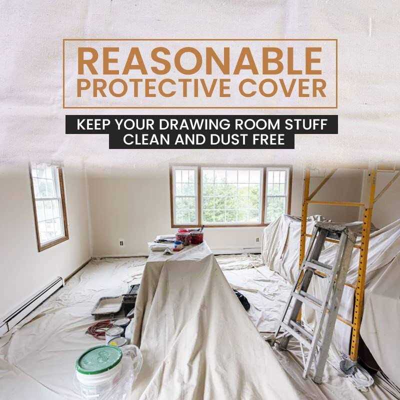 Zuperia Canvas Drop Cloth for Painting Pure Cotton Painters Drop Cloth for Painting - Zenithce