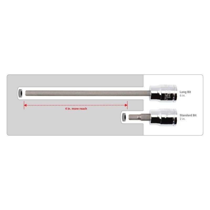 Tekton 3/8 Inch Drive External Star Socket Set SHD91117 - Zenithce