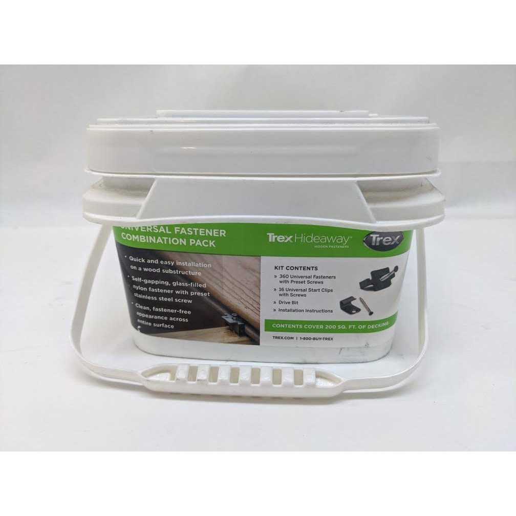 Trex 16 ft. RainEscape Plastic Trough Black Deck Drainage System - Zenithce