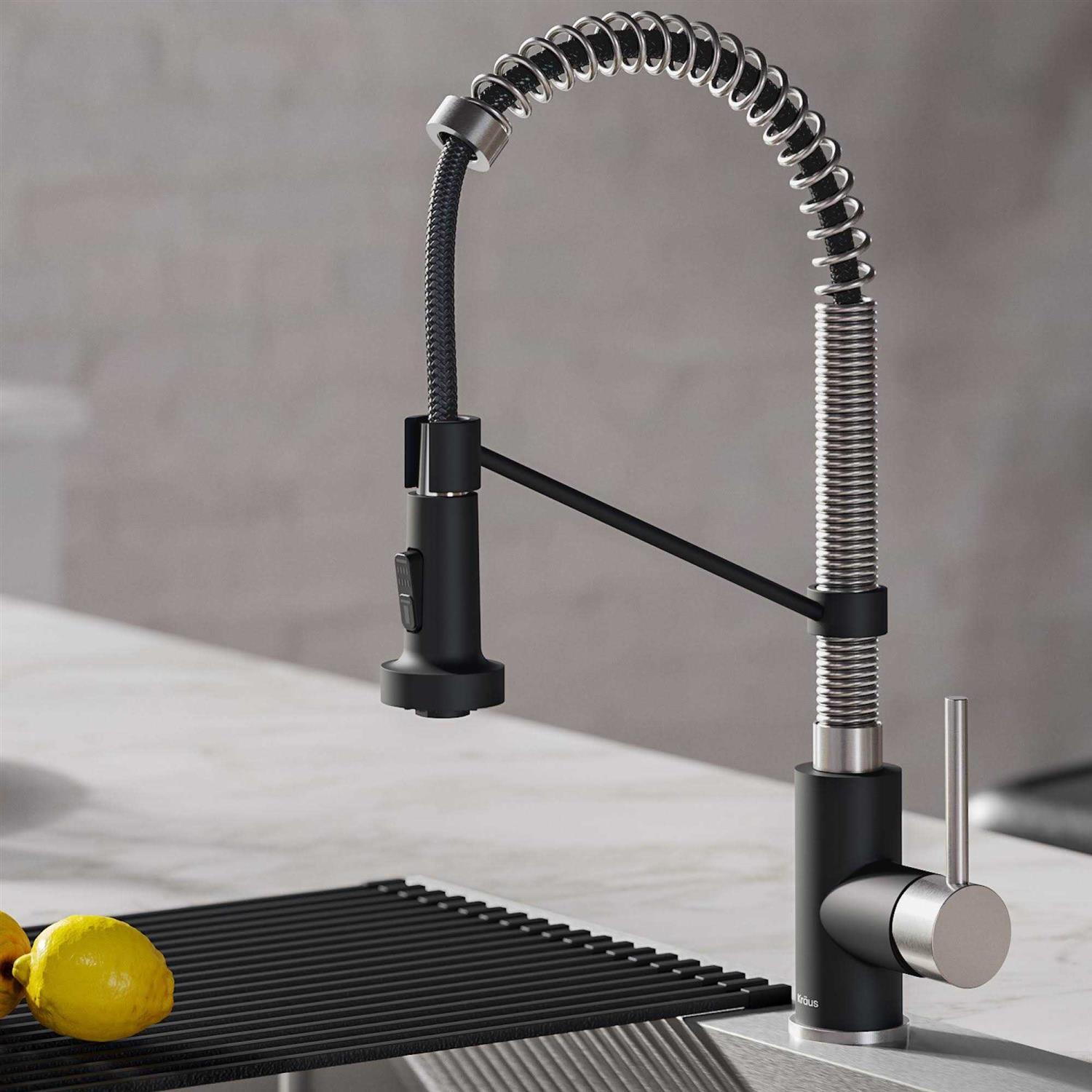 Kraus Bolden Series Single Handle 18-Inch Commercial Kitchen Faucet KPF-1610 - Zenithce