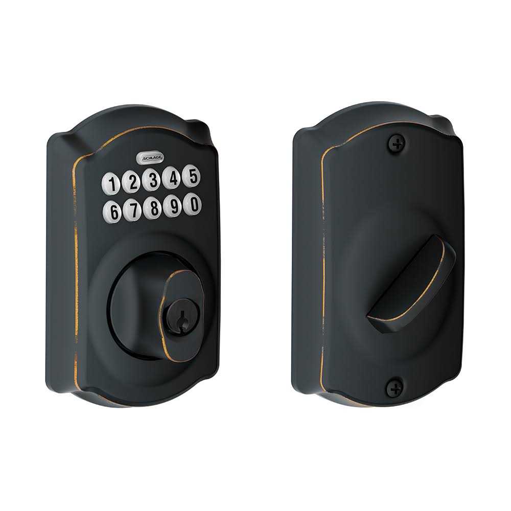 Schlage Deadbolt Keypad - Zenithce