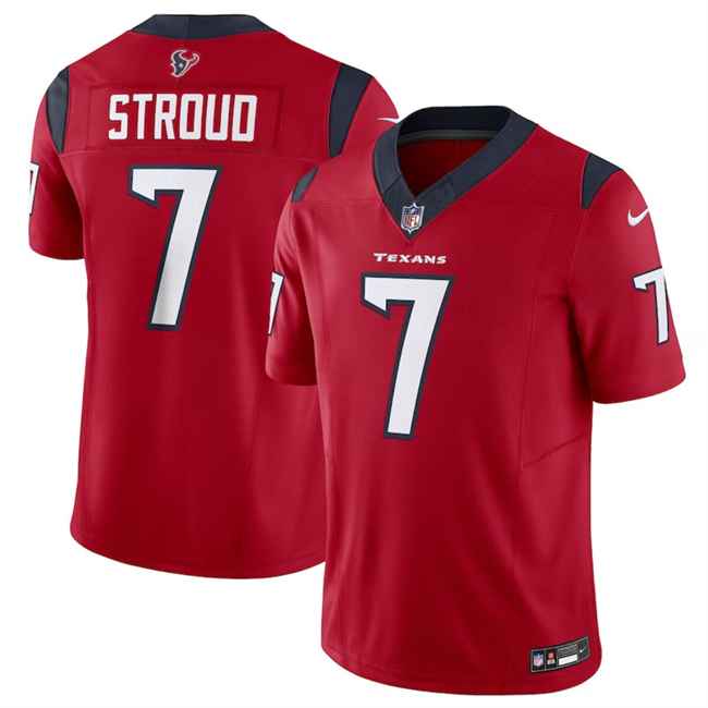 Houston Texans #7 C.J. Stroud Red 2023 F.U.S.E Vapor Untouchable Stitched Jersey - Zenithce