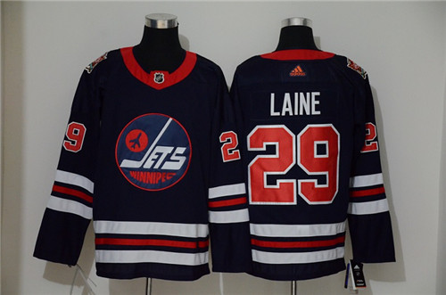 Winnipeg Jets #29 Patrik Laine Navy Stitched Jersey - Zenithce
