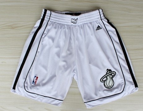 Miami Heat All White Short - Zenithce