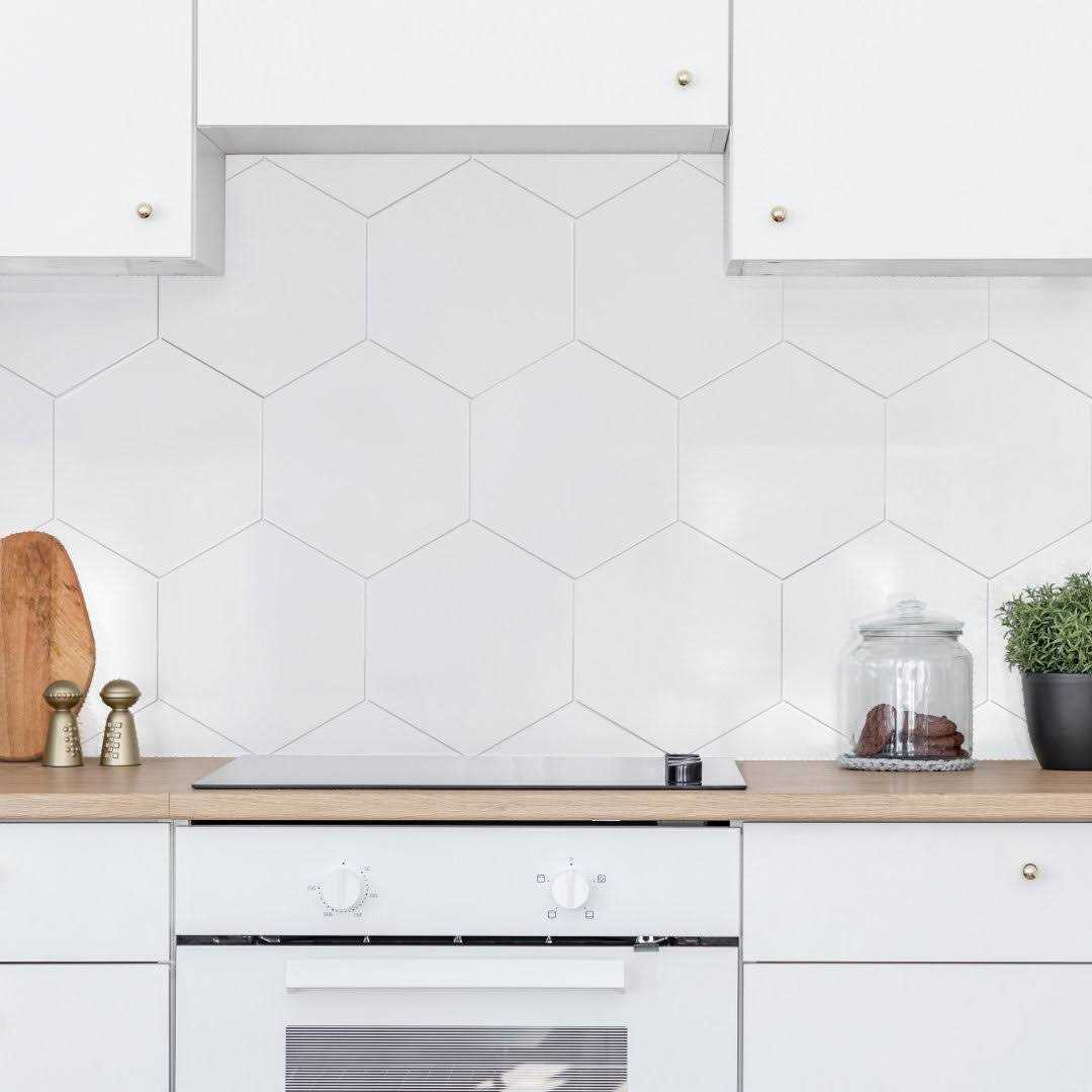 Emser Tile Heksa 8 x 9 Hexagon Floor and Wall Tile - Zenithce