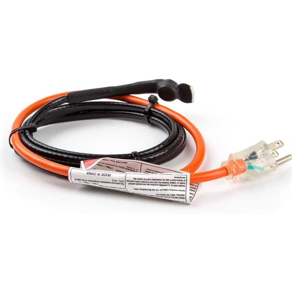 HEATIT JHSF 120V Self Regulating Pre-Assembled Pipe Heating Cable - Zenithce