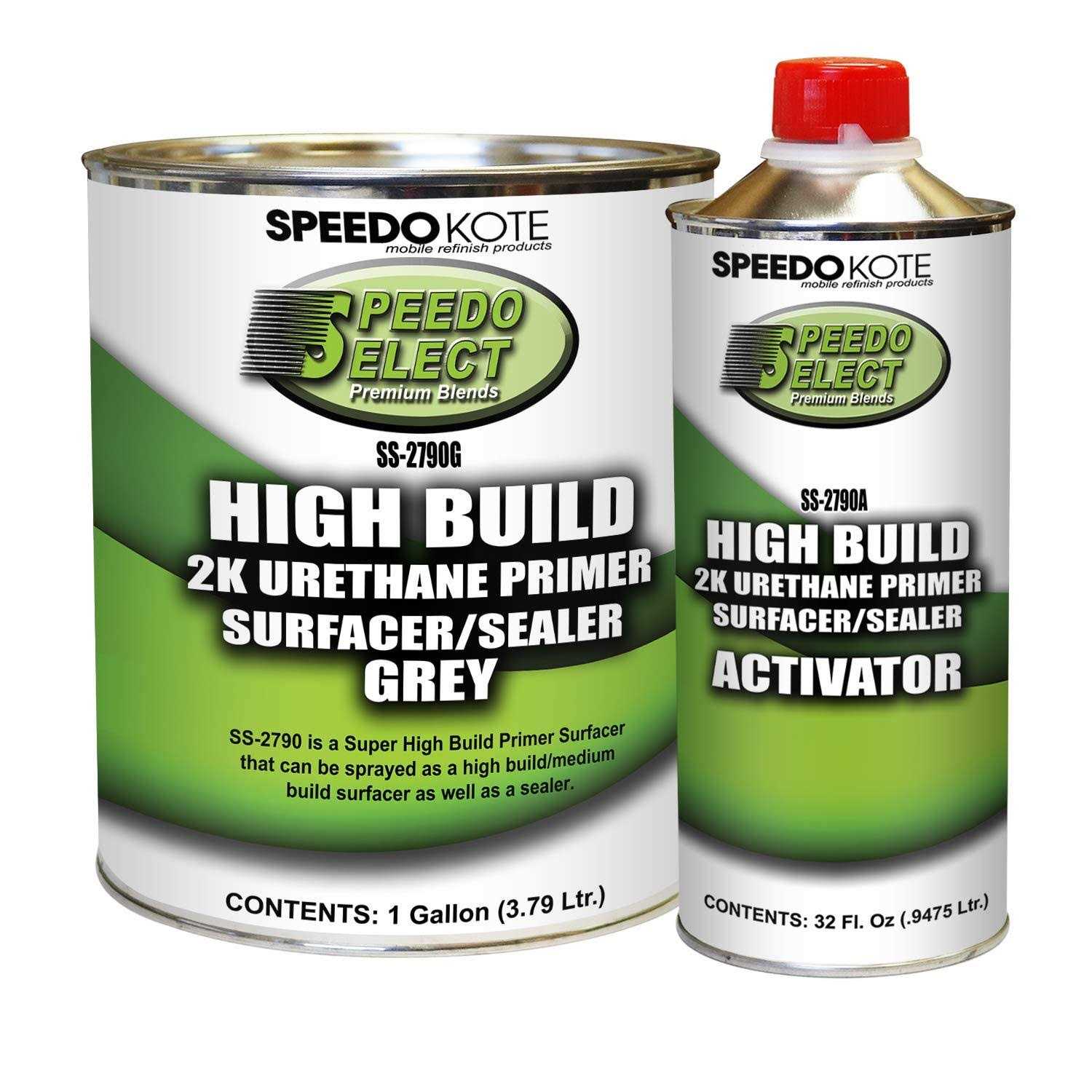 Speedokote Super Fill High Build 2K Urethane Primer - Zenithce