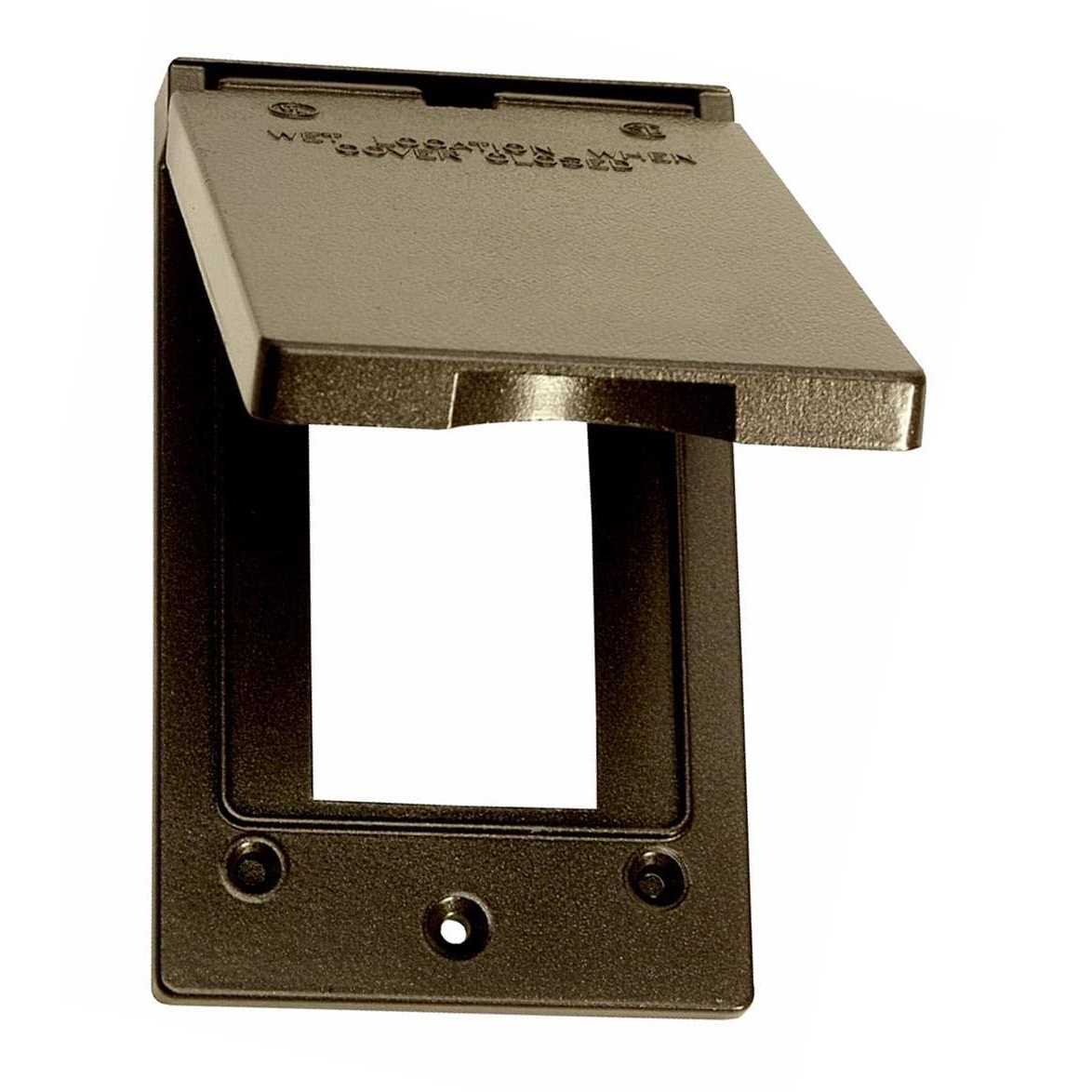 Sigma 1 gang Vertical GFCI Cover - Zenithce