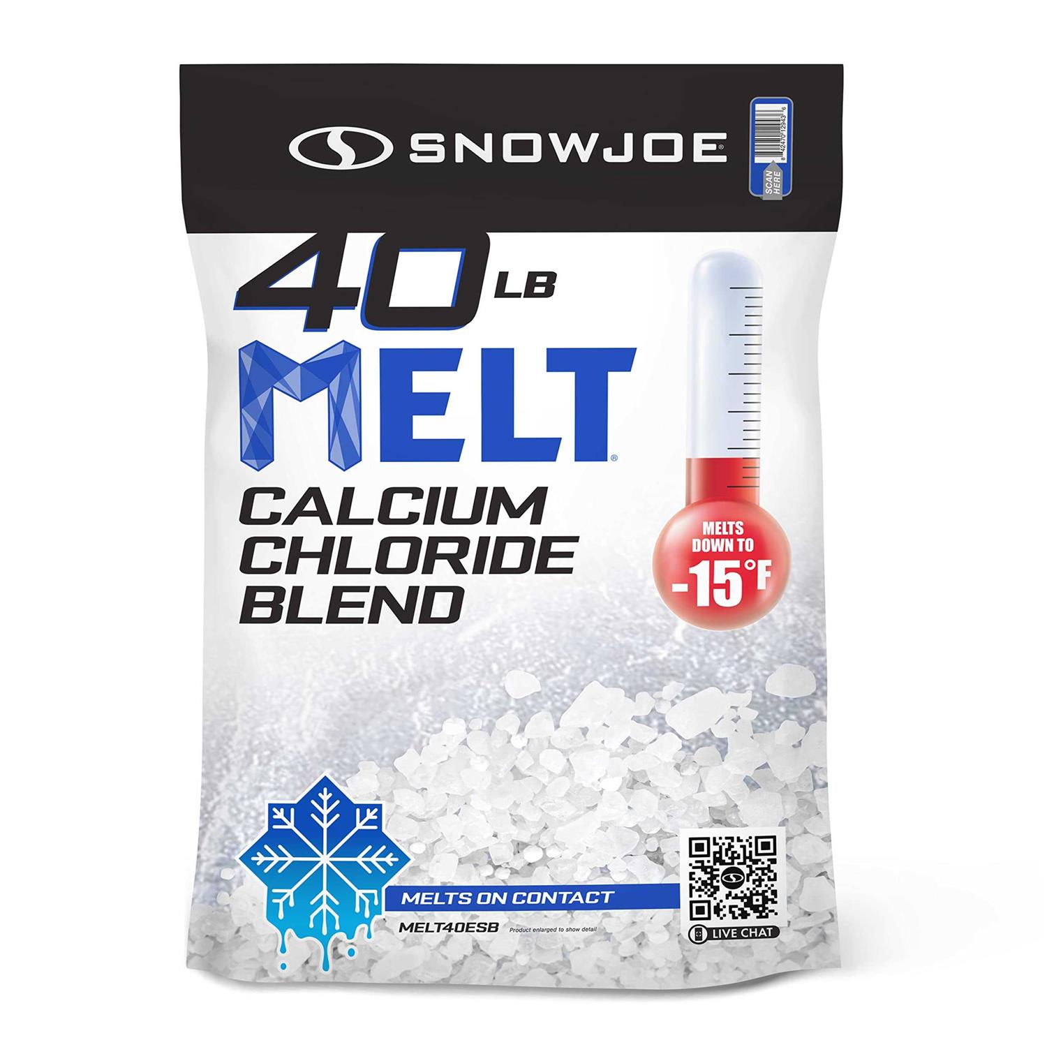 Snow Joe AZ-25-CCP Pure Calcium Chloride Pellet Ice Melter - Zenithce