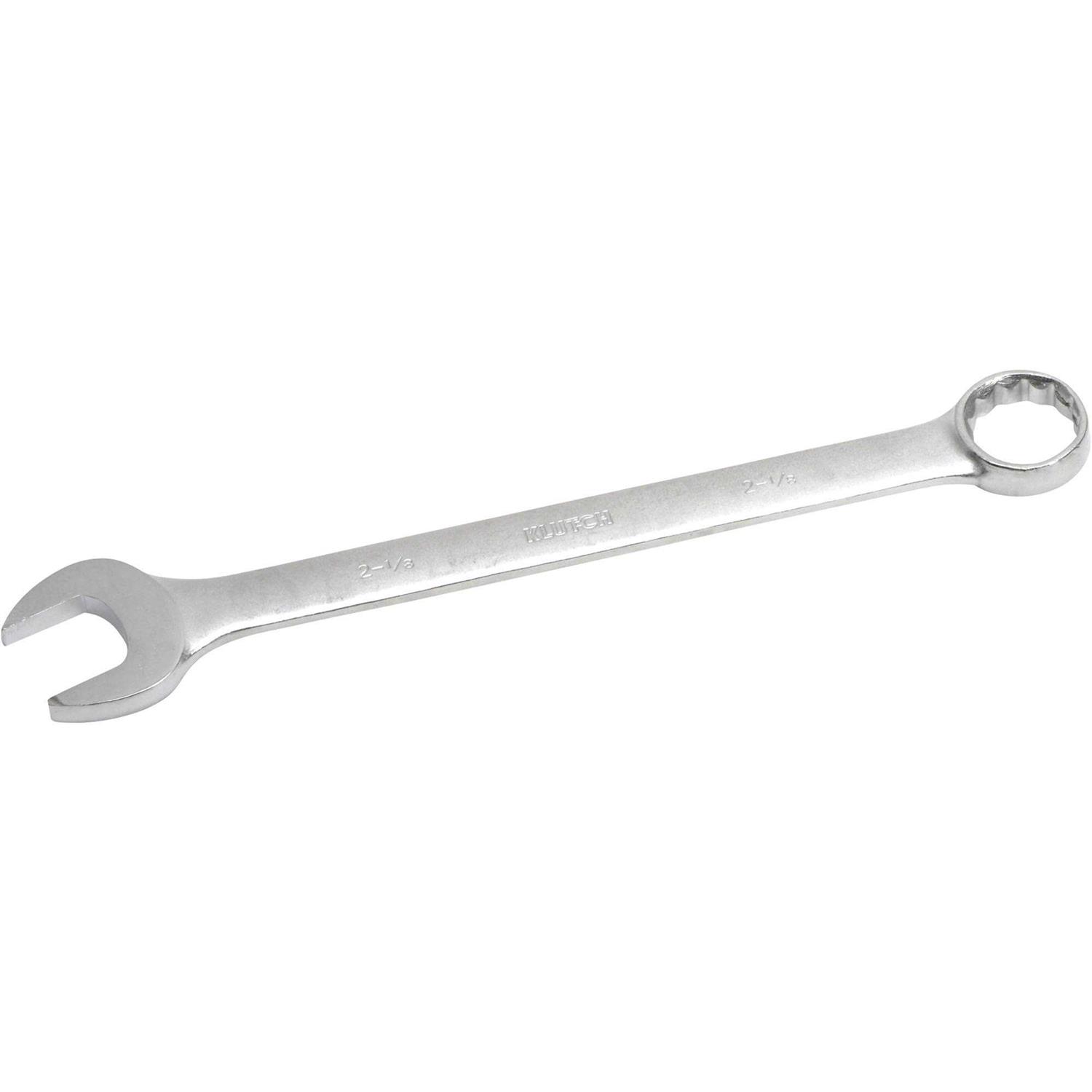 Klutch Full Polish Combination Wrench — SAE - Zenithce