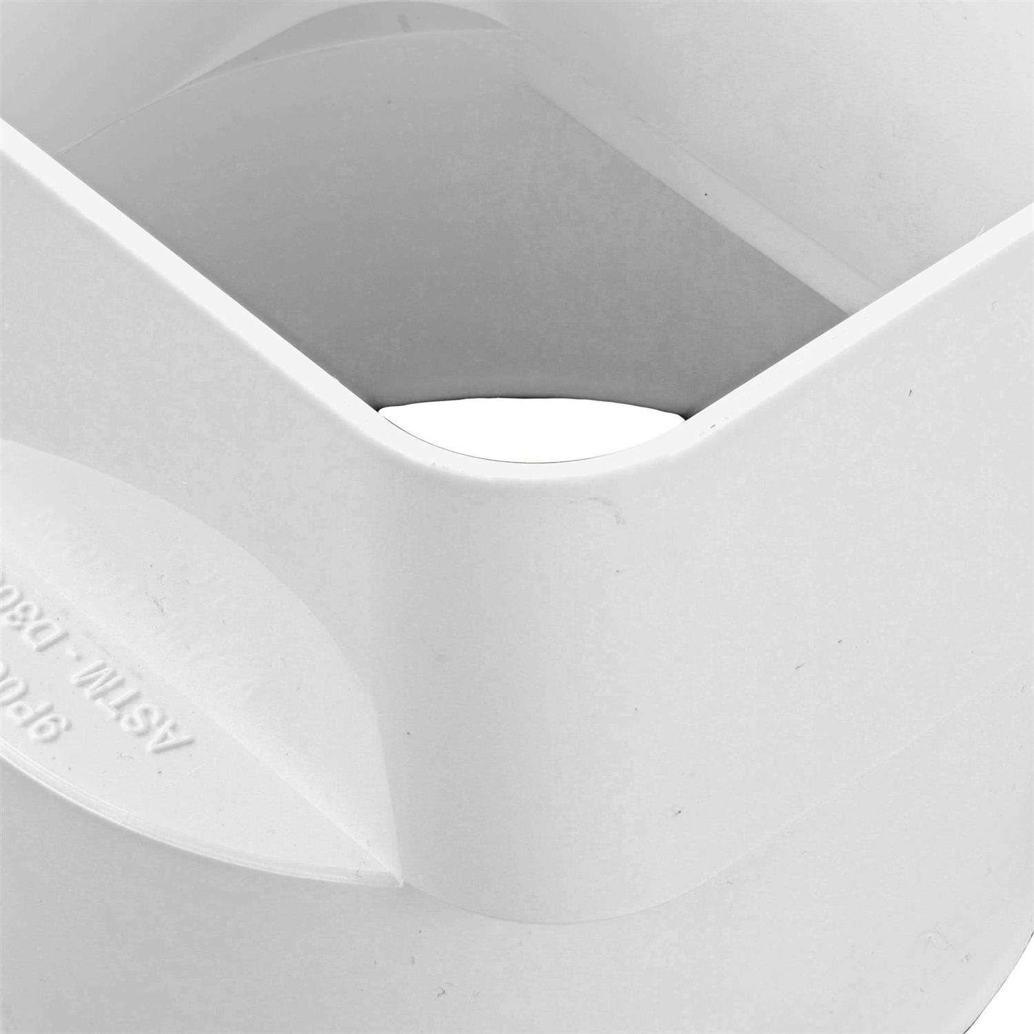 NDS 4-in 45-Degree PVC Sewer and Drain Elbow - Zenithce