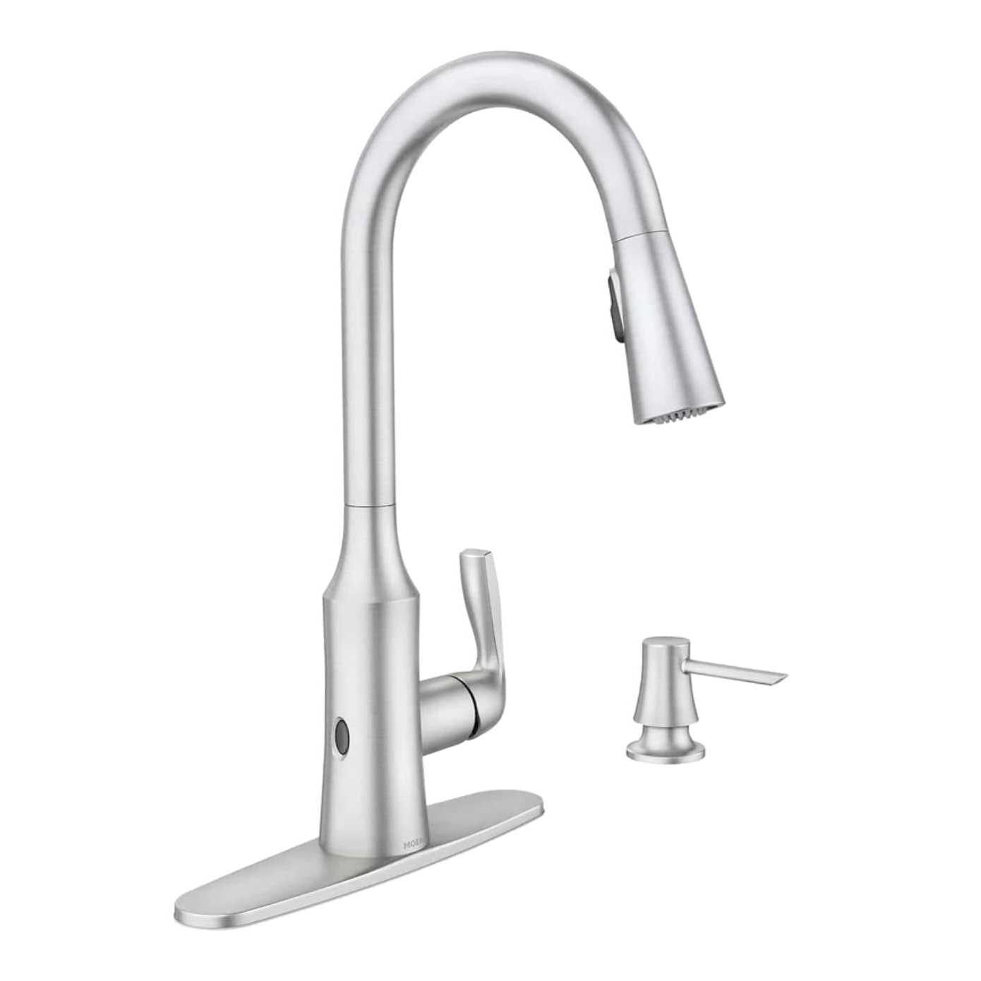 Moen CA87888 Chrome Caldwell Handle Kitchen Faucet - Zenithce