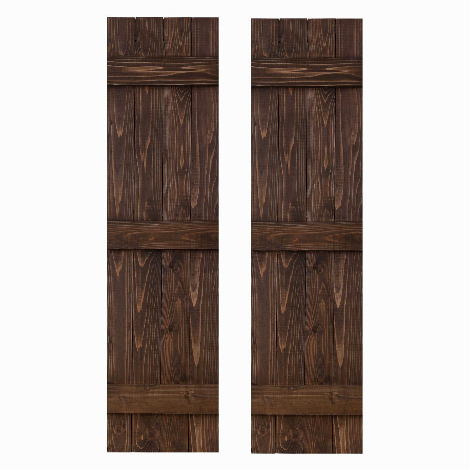 Dogberry 14 Board Batten Exterior Shutters - Zenithce