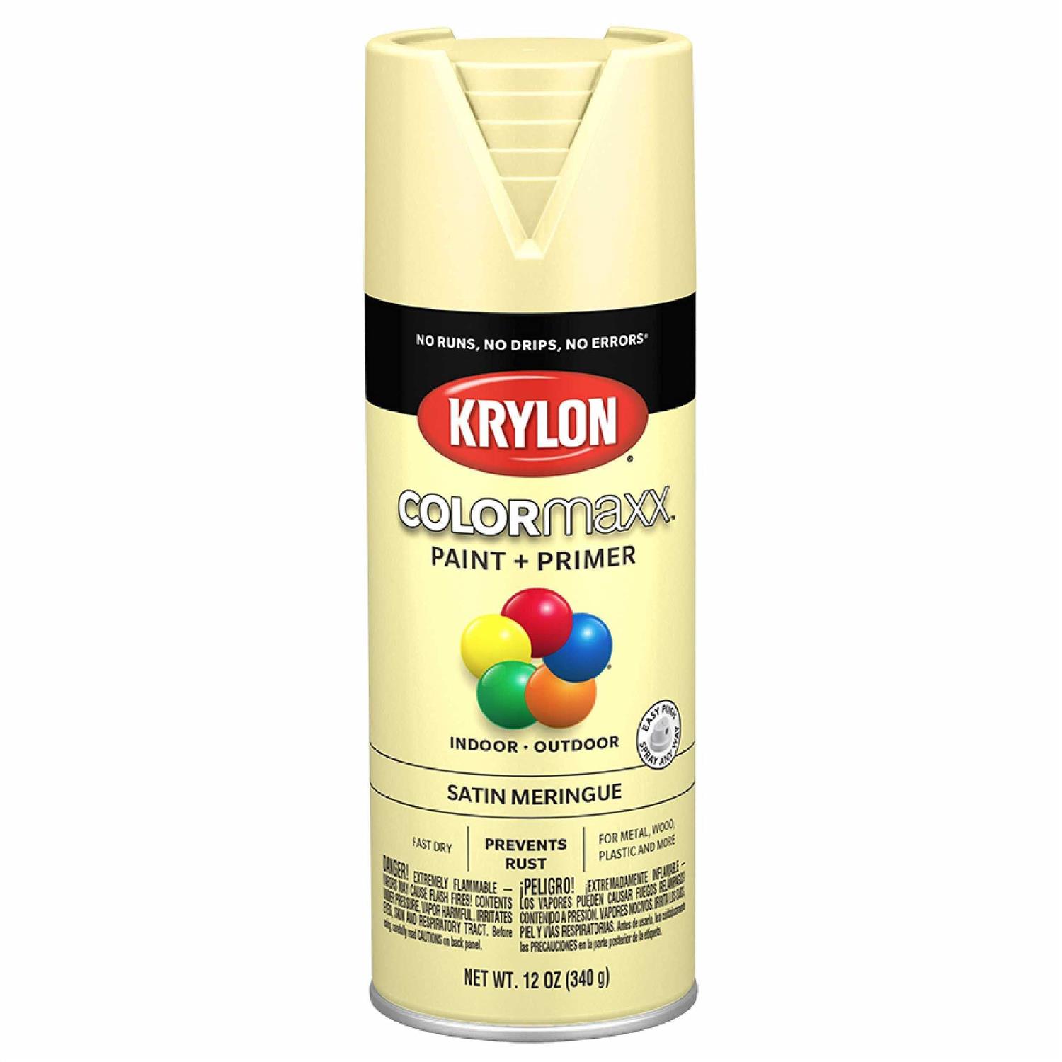 Krylon COLORmaxx Primer Spray Paint - Zenithce