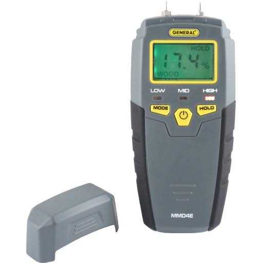 General Tools MM8 Pinless LCD Moisture Meter with Tricolor Bar Graph - Zenithce