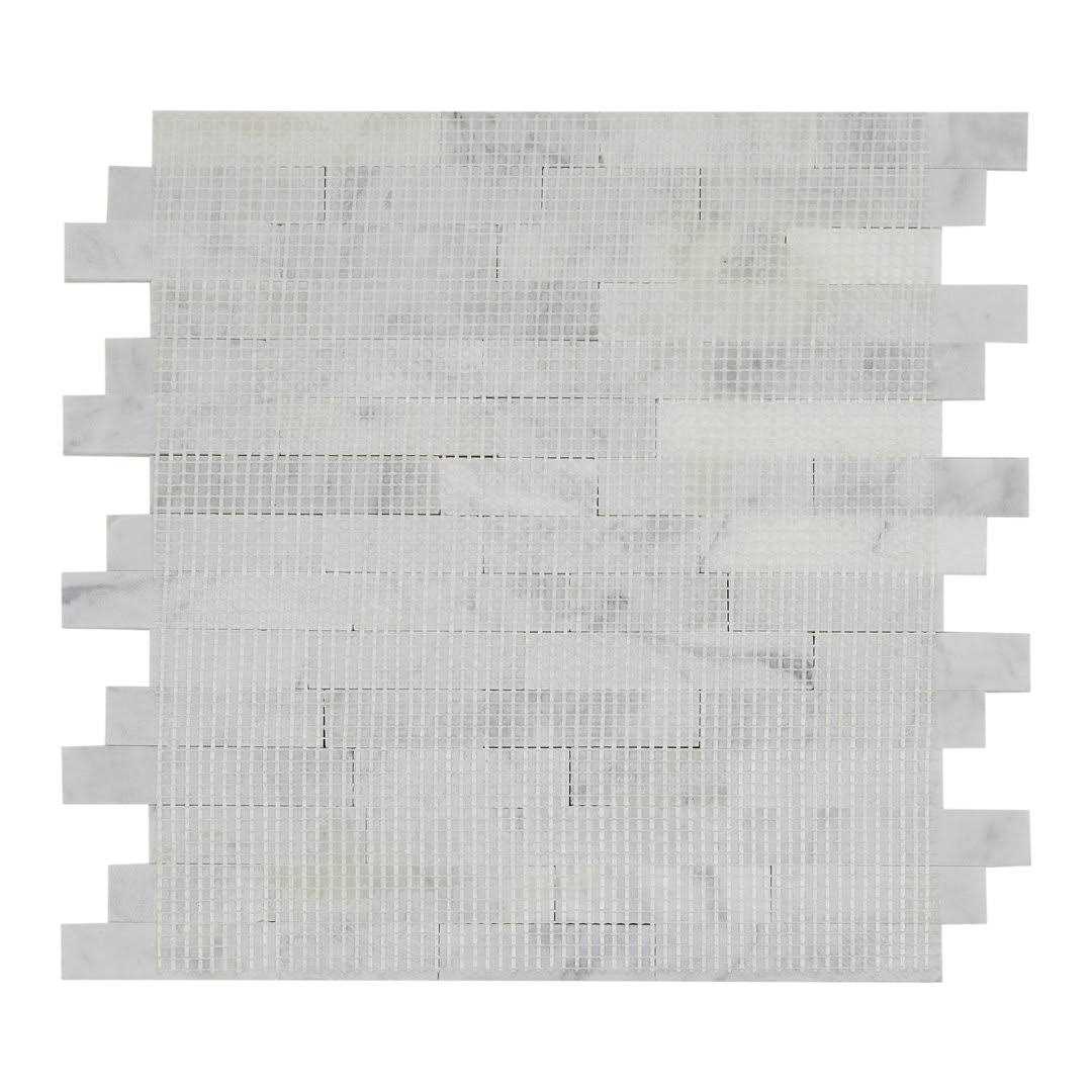 Minute Mosaix Marble Linear Mosaic Wall Tile Daltile - Zenithce
