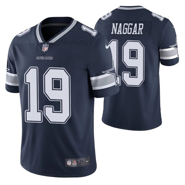 Dallas Cowboys #19 Chris Naggar Navy Vapor Limited Stitched Jersey - Zenithce
