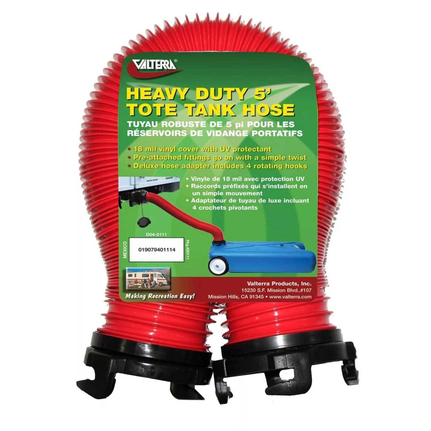 Valterra D04-0111 Heavy-Duty Tote Tank Hose - Zenithce