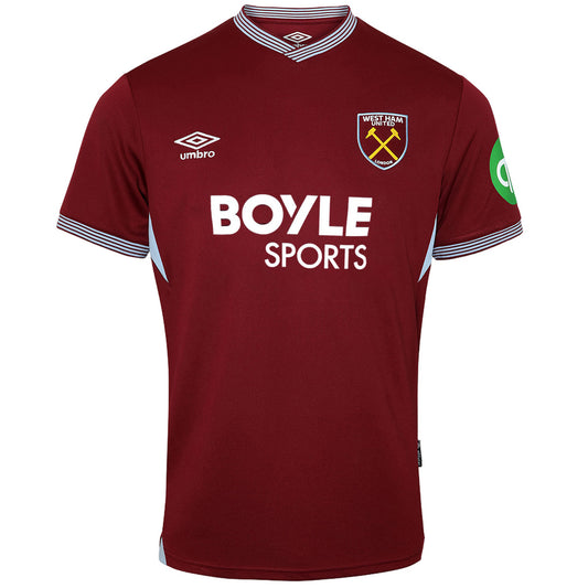West Ham United Home Jersey 2025/26 - Zenithce