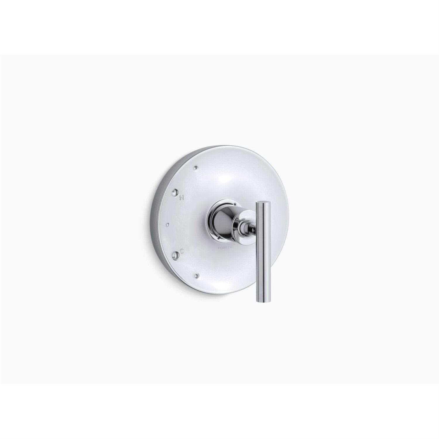 KOHLER Purist MasterShower temperature control Valve Trim with Lever Handle - Zenithce