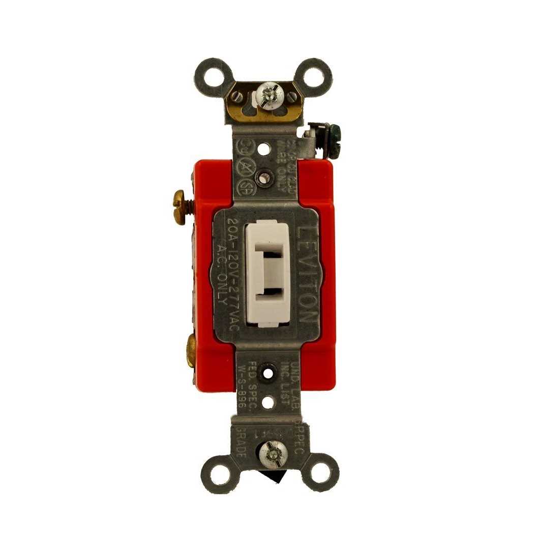 Leviton Single-Pole Toggle Switch 1221 - Zenithce