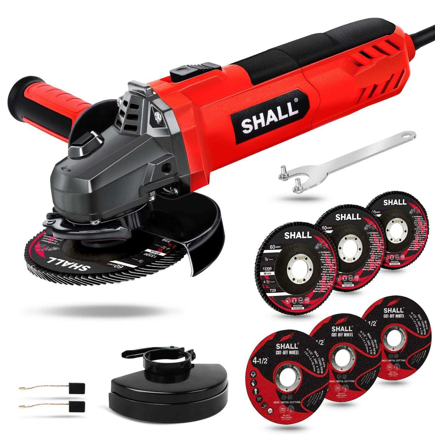 Shall 6-in-1 Staple Gun Heavy Duty Upholstery Stapler Nail Gun with 4000 Counts Staples - Zenithce