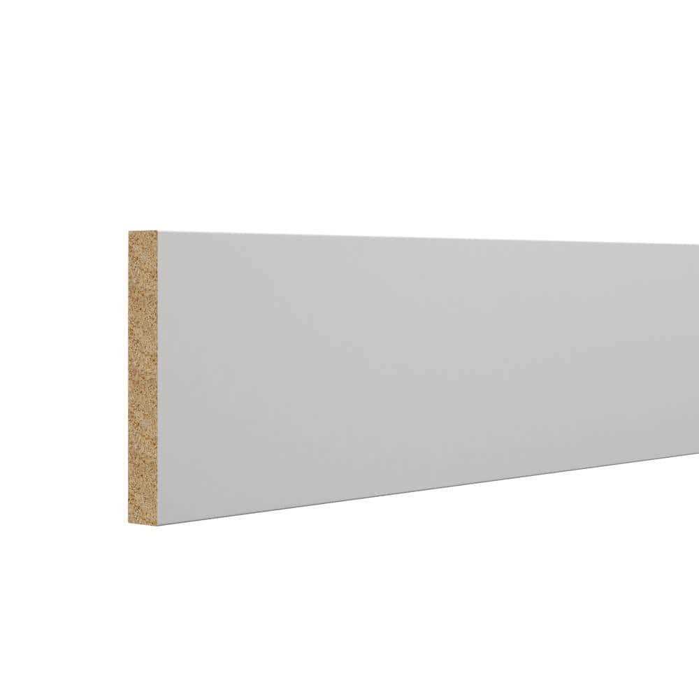 Hampton Bay Designer Series 4.5x96x0.625 in. Base Board Molding - Zenithce
