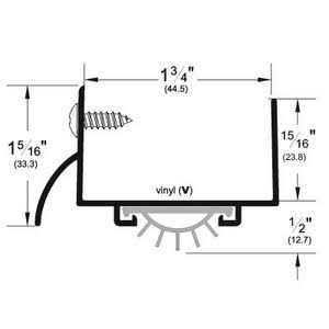 Pemko 36 Automatic Door Bottom Aluminum - Zenithce