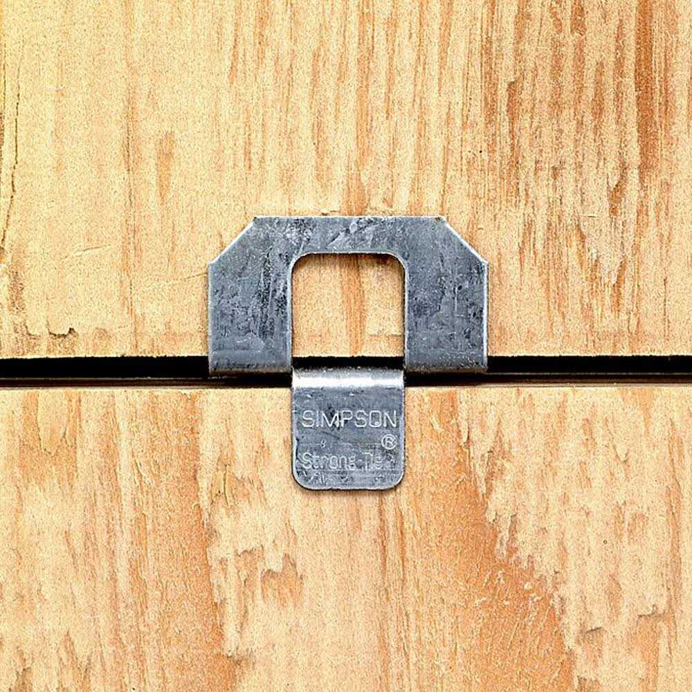Simpson Strong-Tie PSCL 15/32-R50 15/32in Plywood Sheathing Clip - Zenithce