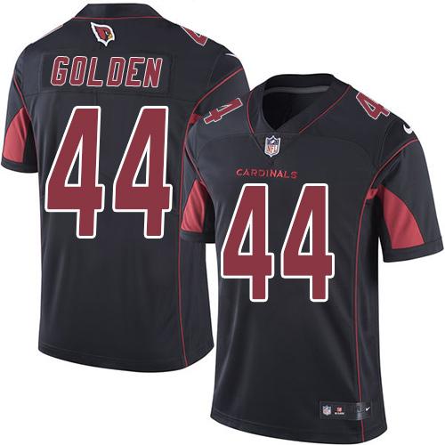 Cardinals #44 Markus Golden Black Stitched Limited Rush Nike Jersey - Zenithce