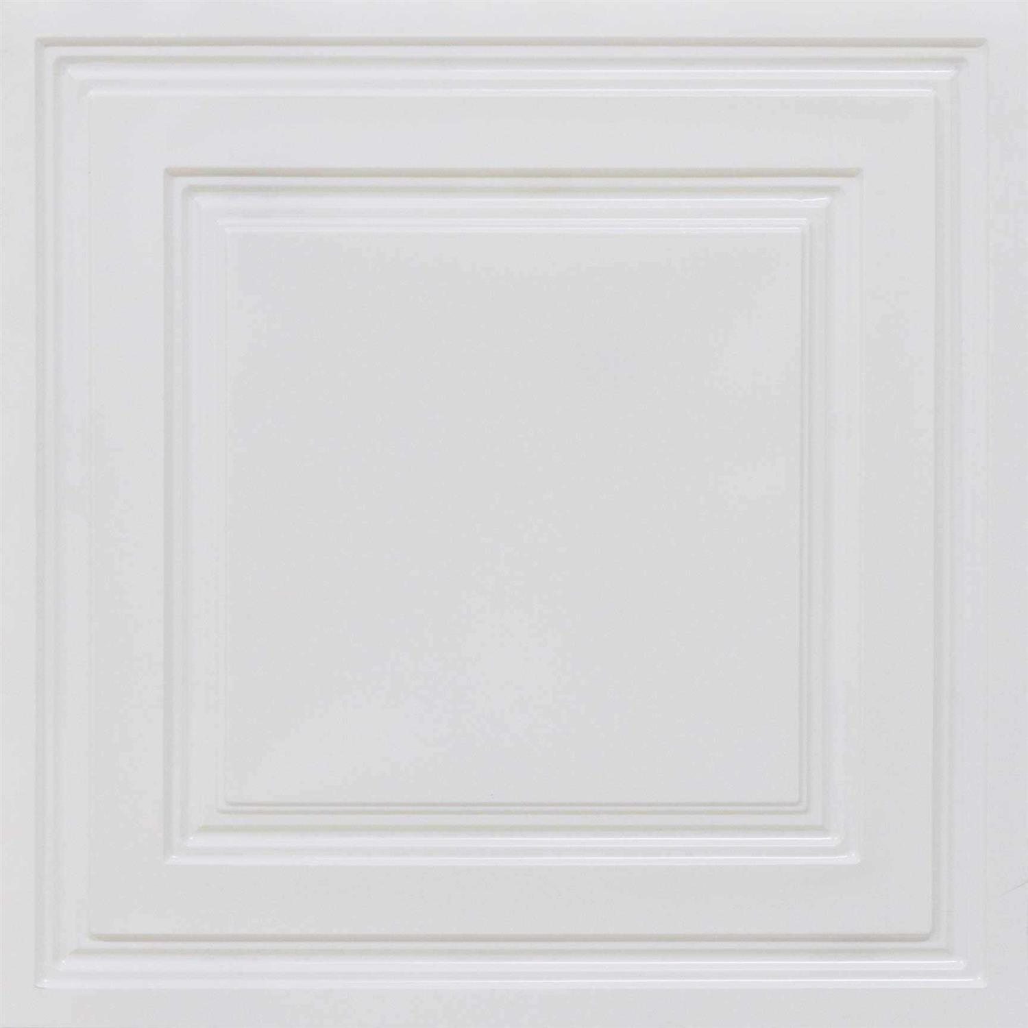 From Plain to Beautiful in Hours Designer Panel 1015 Wood 2 ft. x 2 ft. PVC Textured Faux - Zenithce