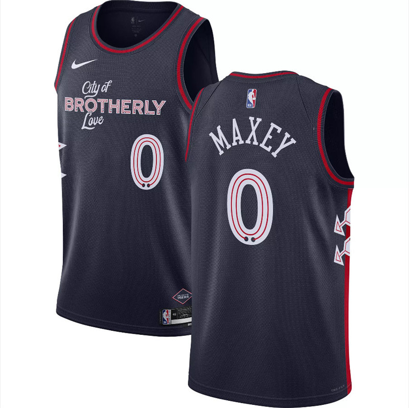 76ers 0 Joel Embiid Navy 2023-24 City Edition Swingman Jersey - Zenithce