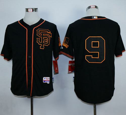 Giants #9 Matt Williams Black Alternate Cool Base Stitched Jerseys - Zenithce