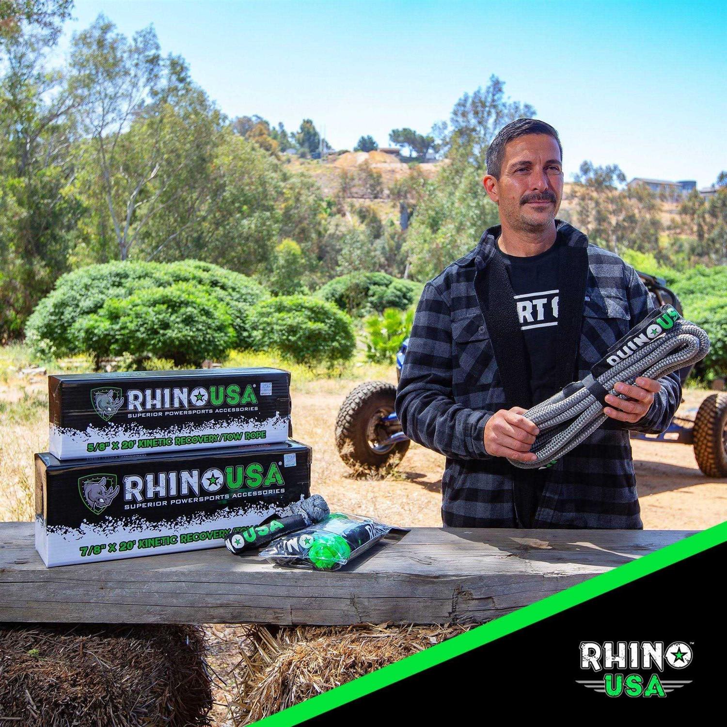 Rhino USA Kinetic Energy Recovery Rope - Zenithce