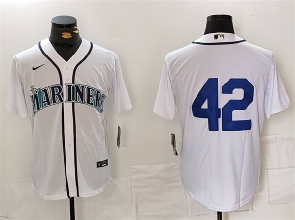 Miami Marlins #42 Jackie Robinson White Cool Base Stitched Jersey - Zenithce