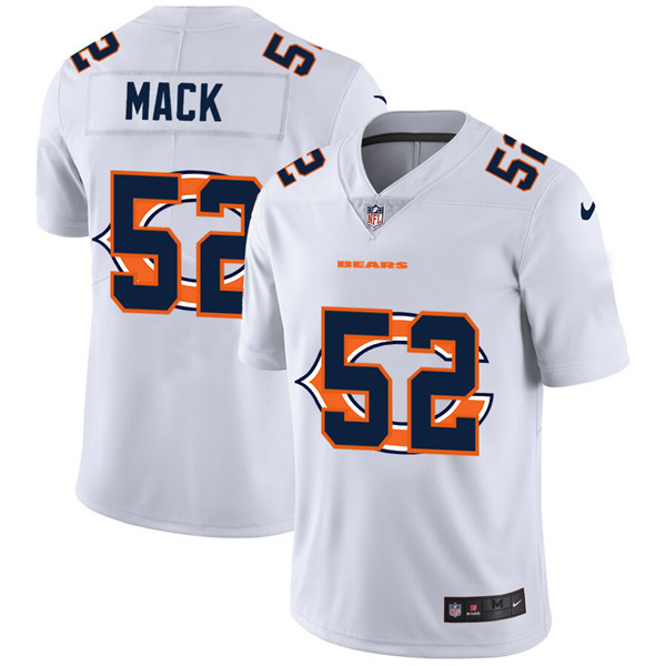 Chicago Bears #52 Khalil Mack White Stitched Jersey - Zenithce
