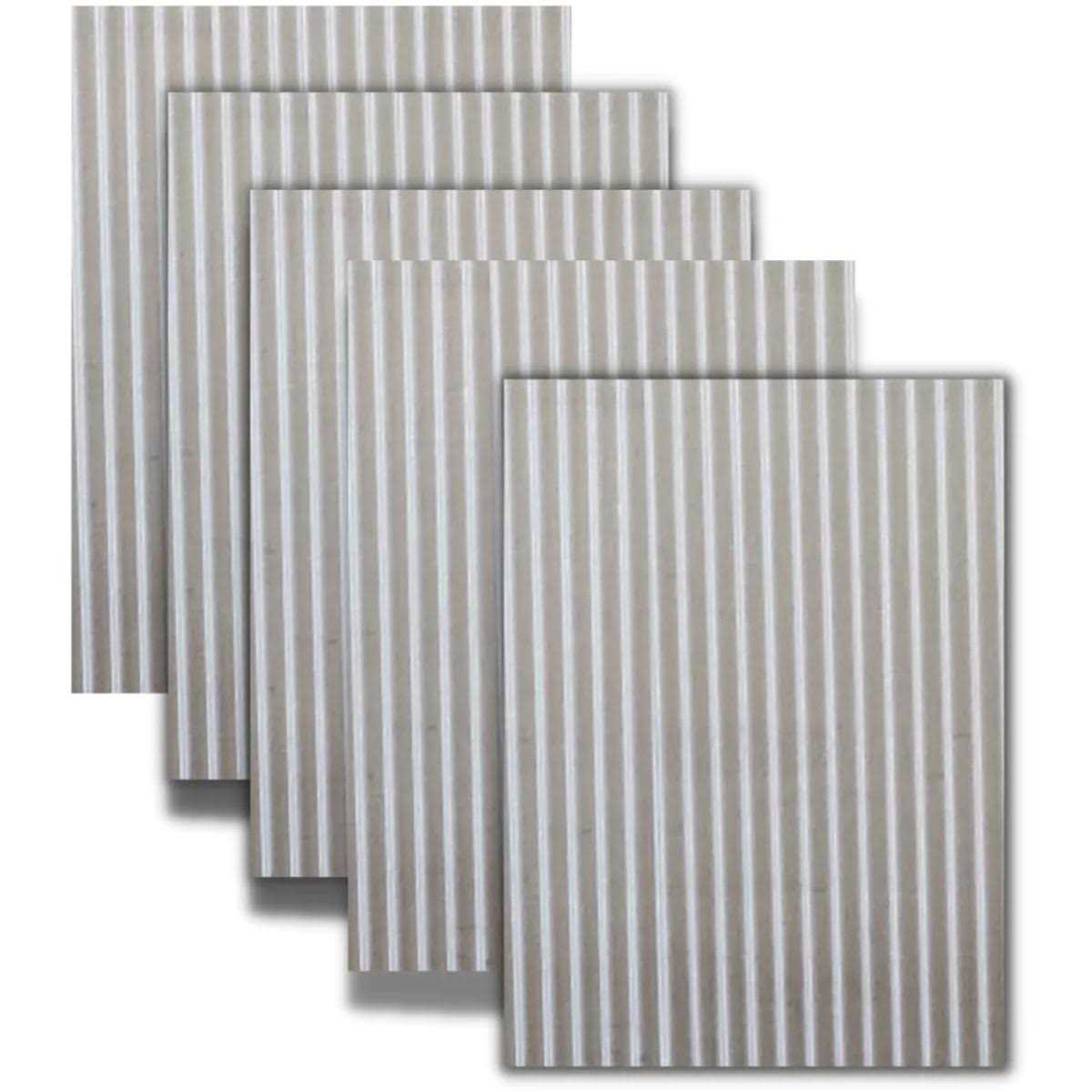 Dakota Tin 24W x 36H Colorado Corrugated Metal Wainscoting Panel - Zenithce