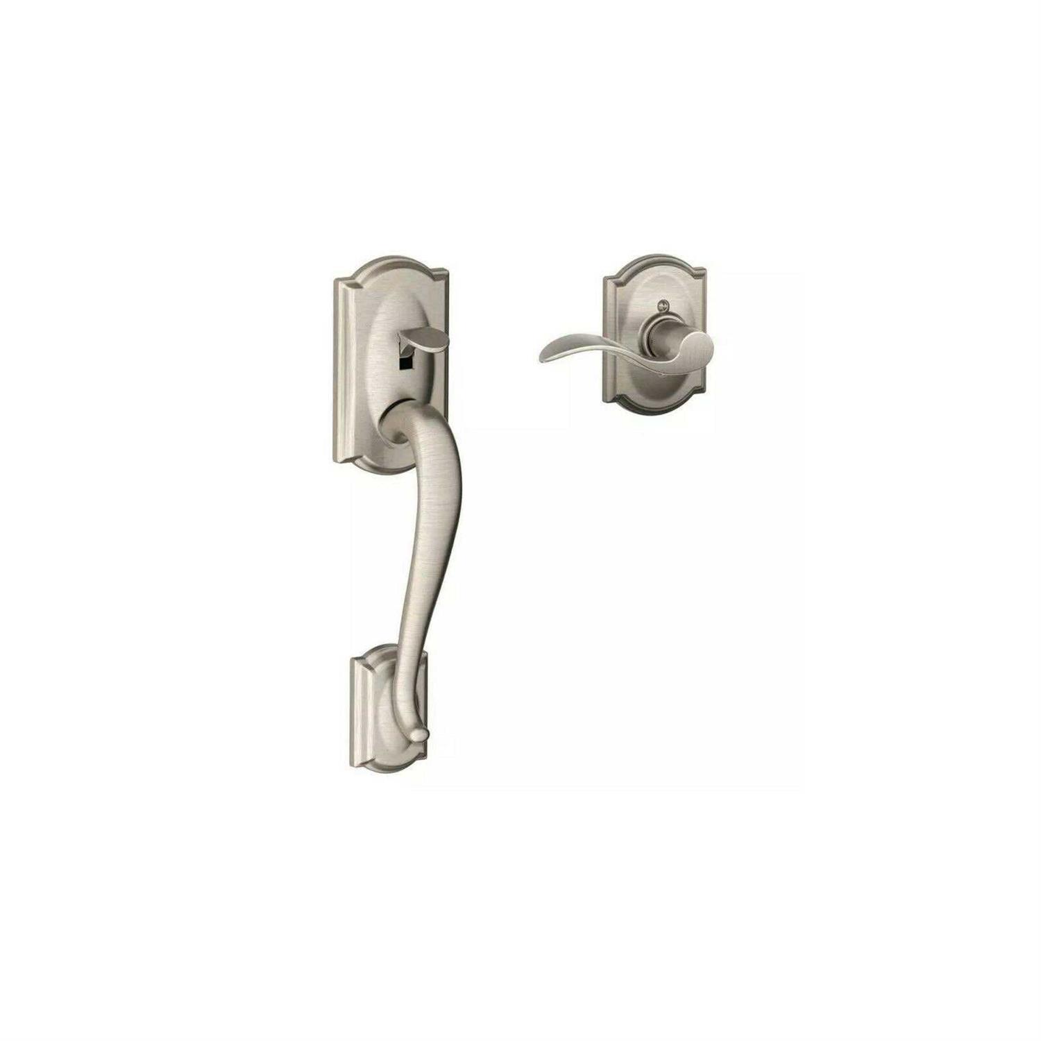 Schlage Camelot Lower Handleset FE285CAM716ACCRH - Zenithce