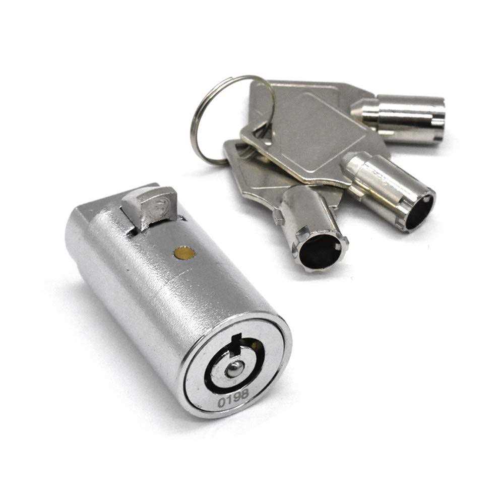 NIANNIAN 2pcs Cabinet Cam Lock Keyed Alike Tool Box Locks 5/8 Cylinder for Truck Pickup Tool Box Vending Machine Drawer Tool Box Mailbox Atm Locks - Zenithce