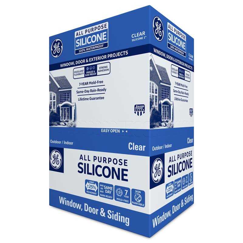 GE All Purpose Silicone 1 Sealant - Zenithce