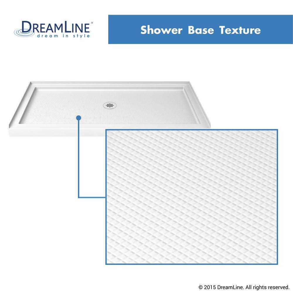 DreamLine SlimLine 60 in. x 36 in. Single Threshold Shower Base DLT-1136602 - Zenithce