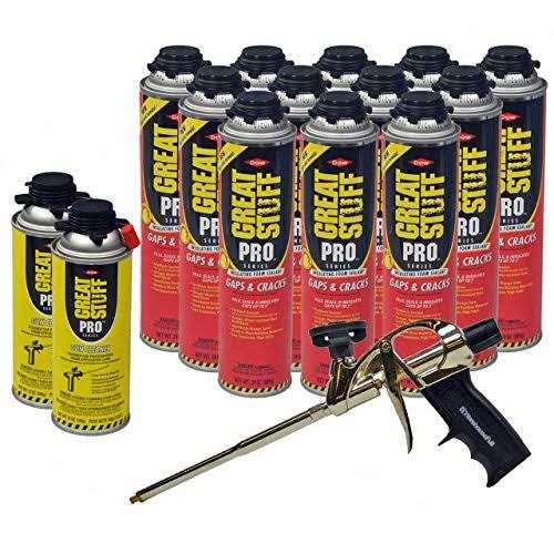 Great Stuff Pro Gaps & Cracks 24 oz Insulating Foam Sealant - Zenithce