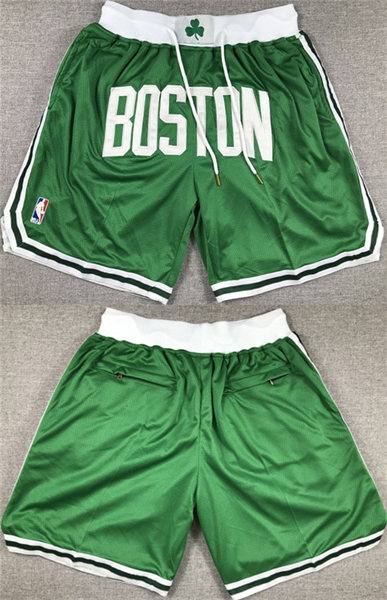 Boston Celtics Green Shorts (Run Small) - Zenithce