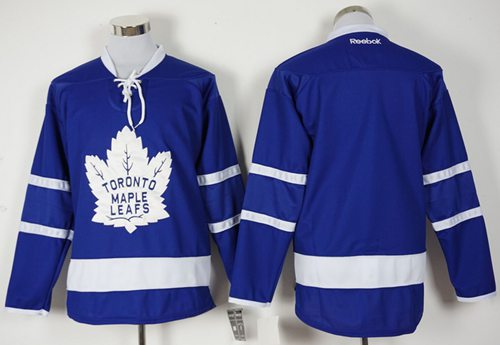 Maple Leafs Blank Blue New Stitched Jersey - Zenithce