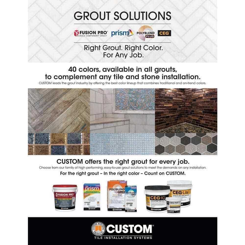 Custom Building Products Fusion Pro 1-gal Single Component Grout - Zenithce