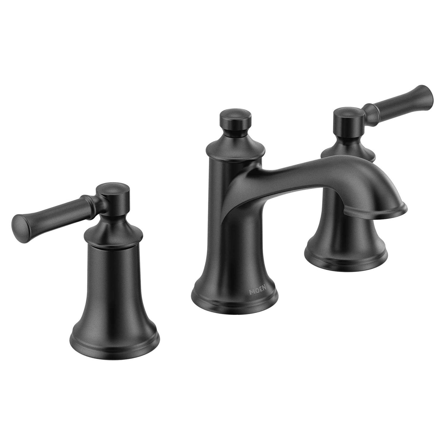Moen T6708BL Genta Two Handle Bathroom Faucet - Zenithce