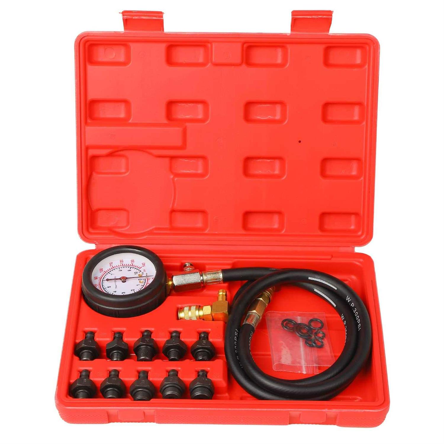 Oil Pressure Sensor Engine Oil Pressure Switch Sensor 0 to 10 Bars 1/8 Npt Oil Pressure Sensor Gauge Sender for Generator - Zenithce